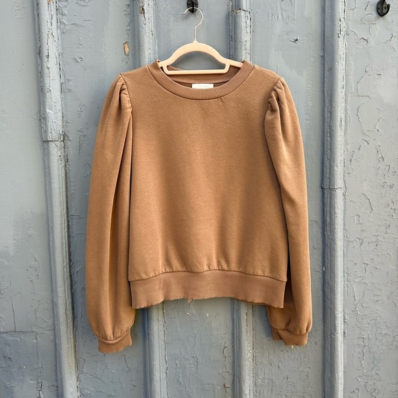 Anthropologie Second Female Carmella Brown sweatshirt, size Large - Picture 2 of 12